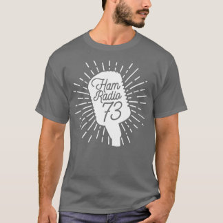 T-shirt Ham Radio 73 Burst