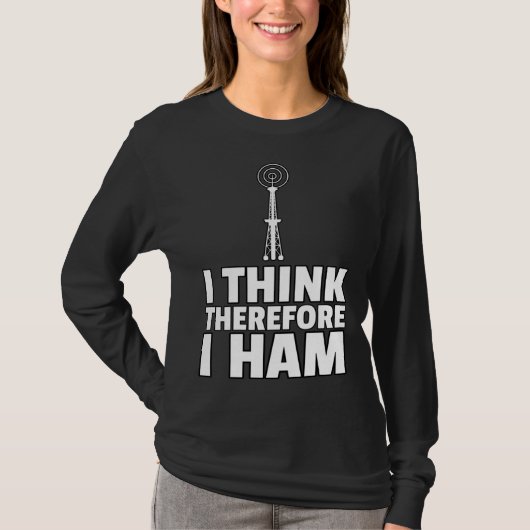 T-shirt Ham Radio Amateur Radio (Devant)