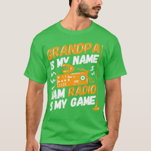 T-shirt Ham Radio Grand-père