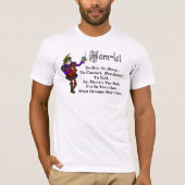 T-shirt Ham Radio Hamlet Perchance To Talk Citation T-shir (Devant)