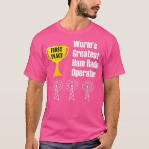 T-shirt Ham Radio Opérateur Amateur Radio Funny Plus Grand