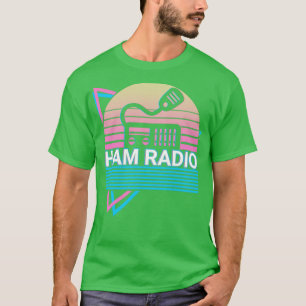 T-shirt Ham Radio Opérateur Amateur Radio Retro Cadeau