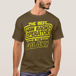 T-shirt Ham Radio Opérateur Le Meilleur Dans Le Cadeau Gal