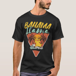 T-shirt Hama Lama Lama drôle Surfeur Surfant Planche de su