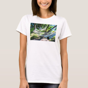 T-shirt Hamac sur la plage, Fidji