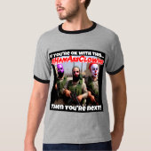 T-shirt #HamAssClowns (Devant)