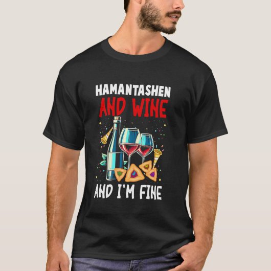 T-shirt Hamatashen Pourim (Devant)
