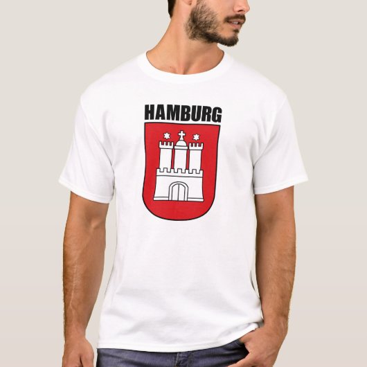 T-shirt Hambourg (Hansestadt) (Devant)