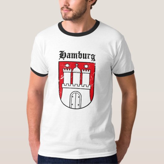 T-shirt Hambourg Wappen (Devant)