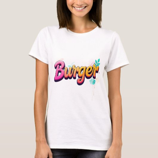 T-shirt Hamburger (Devant)