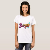 T-shirt Hamburger (Devant entier)