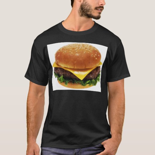 T-shirt hamburger (Devant)