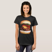 T-shirt Hamburger Cheeseburger (Devant entier)
