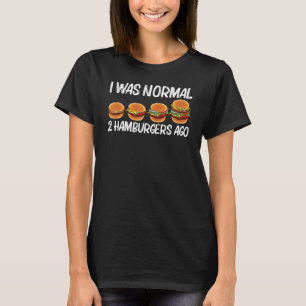 T-shirt Hamburger Cool Pour Hommes Femmes Cheeseburger Bur