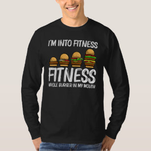 T-shirt Hamburger Pour Hommes Femmes Nourriture Cheeseburg