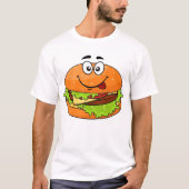 T-shirt Hamburger Tasty (Devant)