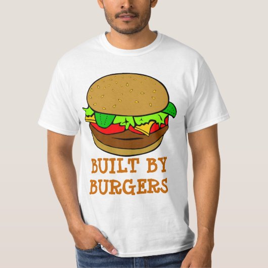 T-shirt Hamburgers (Devant)