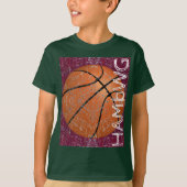 T-shirt HAMbWG - Chemise T pour enfants - basket-ball (Devant)