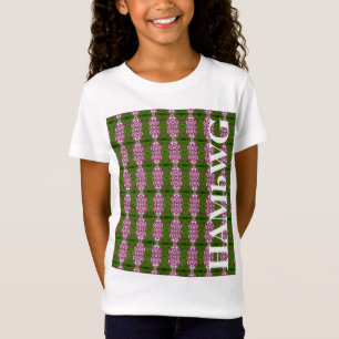 T-Shirt HAMbWG - Chemise T pour fille - Rose vert