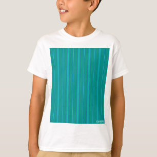 T-shirt HAMbyWG - Belle bande verte Aqua