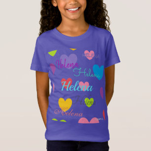 T-Shirt HAMbyWG - Chemise couleur avec coeur