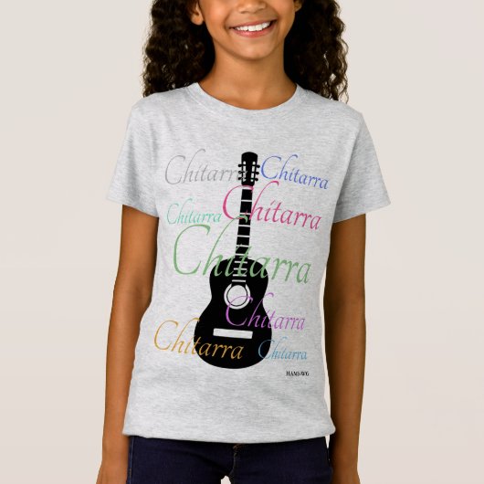 T-Shirt HAMbyWG - Multi-Color - Chitarra (Devant)