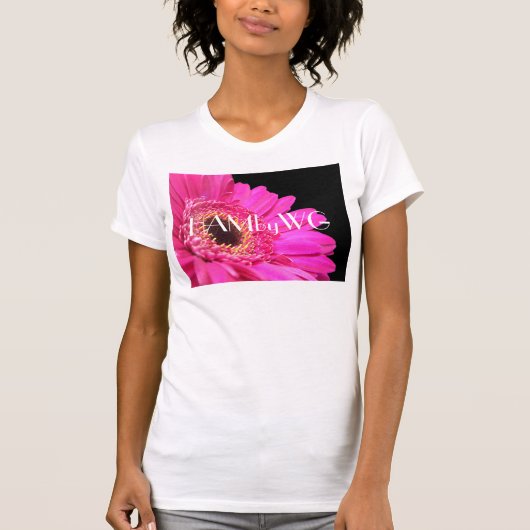 T-shirt HAMbyWG - Rose Gerber Daisy (Devant)