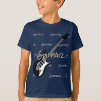 HAMbyWG - T Shirt - Multi-Couleur - Guitare