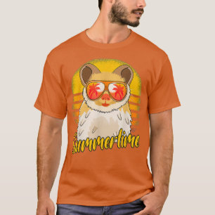 T-shirt Hameau d'été Rétro Sunset Beach Vacances
