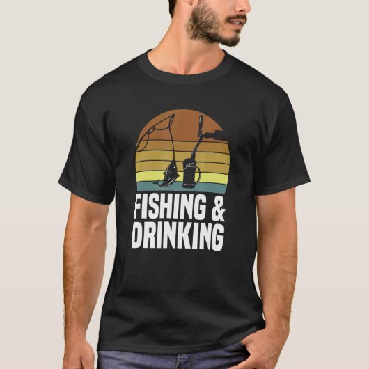 T-shirt Hameçon de pêche Poisson 1 (Devant)