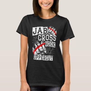 T-shirt hameçon jab hameçon uppercut Boxing Fighter pour u