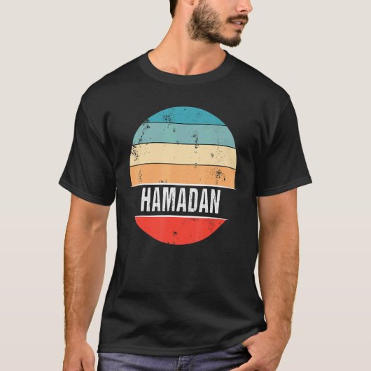 T-shirt Hamedan Iran City Trip (Devant)