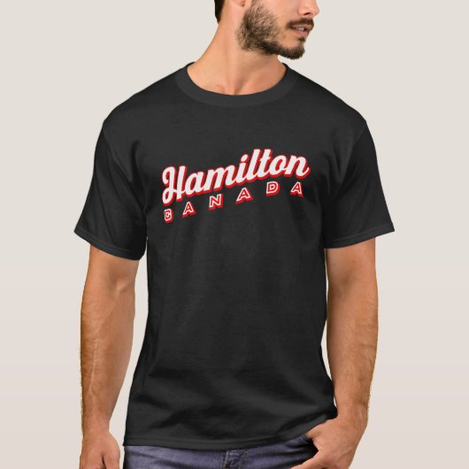 T-shirt Hamilton Canada (Devant)