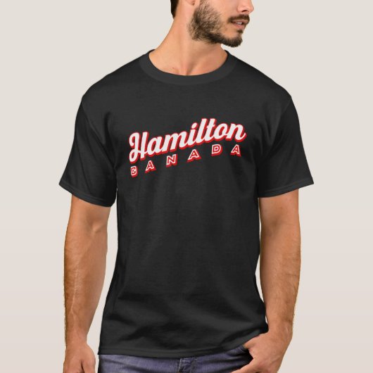 T-shirt Hamilton Canada (Devant)