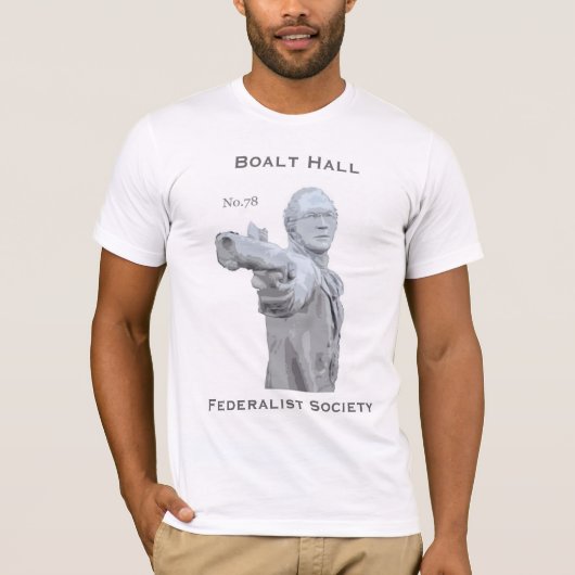 T-shirt Hamilton, no. 78 sur le blanc (Devant)
