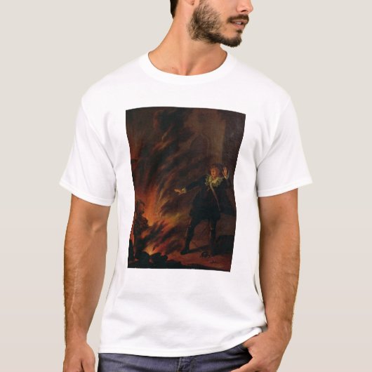 T-shirt Hamlet et le fantôme de son père (Devant)