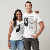 T-shirt Hamlet: William Shakespeare (Unisexe)