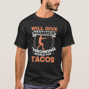 T-shirt Hammer Jeter Des Conseils Pour Tacos Cinco De Majo
