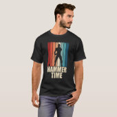 T-shirt Hammer Time Throwing Throw Thrower Track Field App (Devant entier)