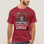 T-shirt HAMMOND HIGH CHESS (Devant)