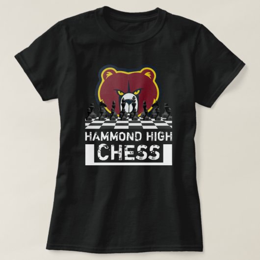 T-Shirt HAMMOND HIGH CHESS (Design devant)