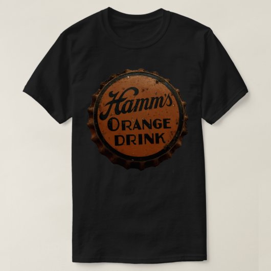 T-shirt Hamms Orange Drink (Design devant)