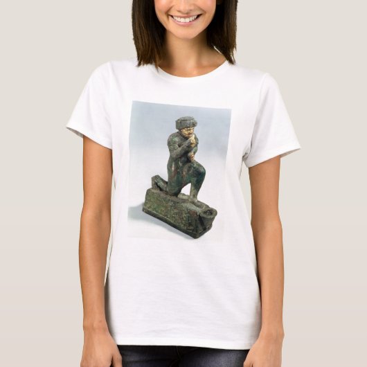 T-shirt Hammurabi, roi de Babylone, praying before a sacre (Devant)
