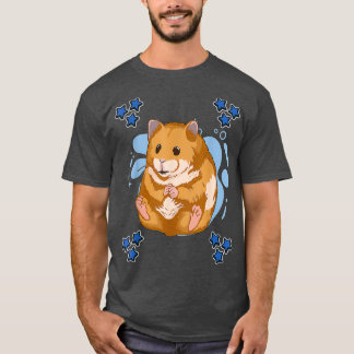 T-shirt Hammy Blue Design Hamster