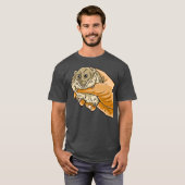 T-shirt Hampter Funny Hamster Dank Mème Premium (Devant entier)
