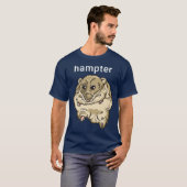 T-shirt Hampter Funny Hamster Dank Mème Premium (Devant entier)