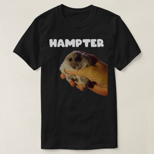 T-shirt HAMPTER Meme  (Design devant)
