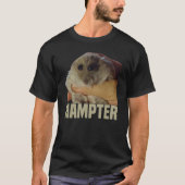 T-shirt Hampter Mème Gif Funny Hamster (Devant)
