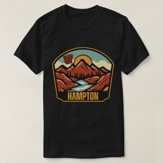 T-shirt Hampton, Arkansas (Design devant)