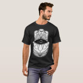 T-shirt Hamsa Hand Yogi Hand Hams Amulet Good Luck Charm B (Devant entier)